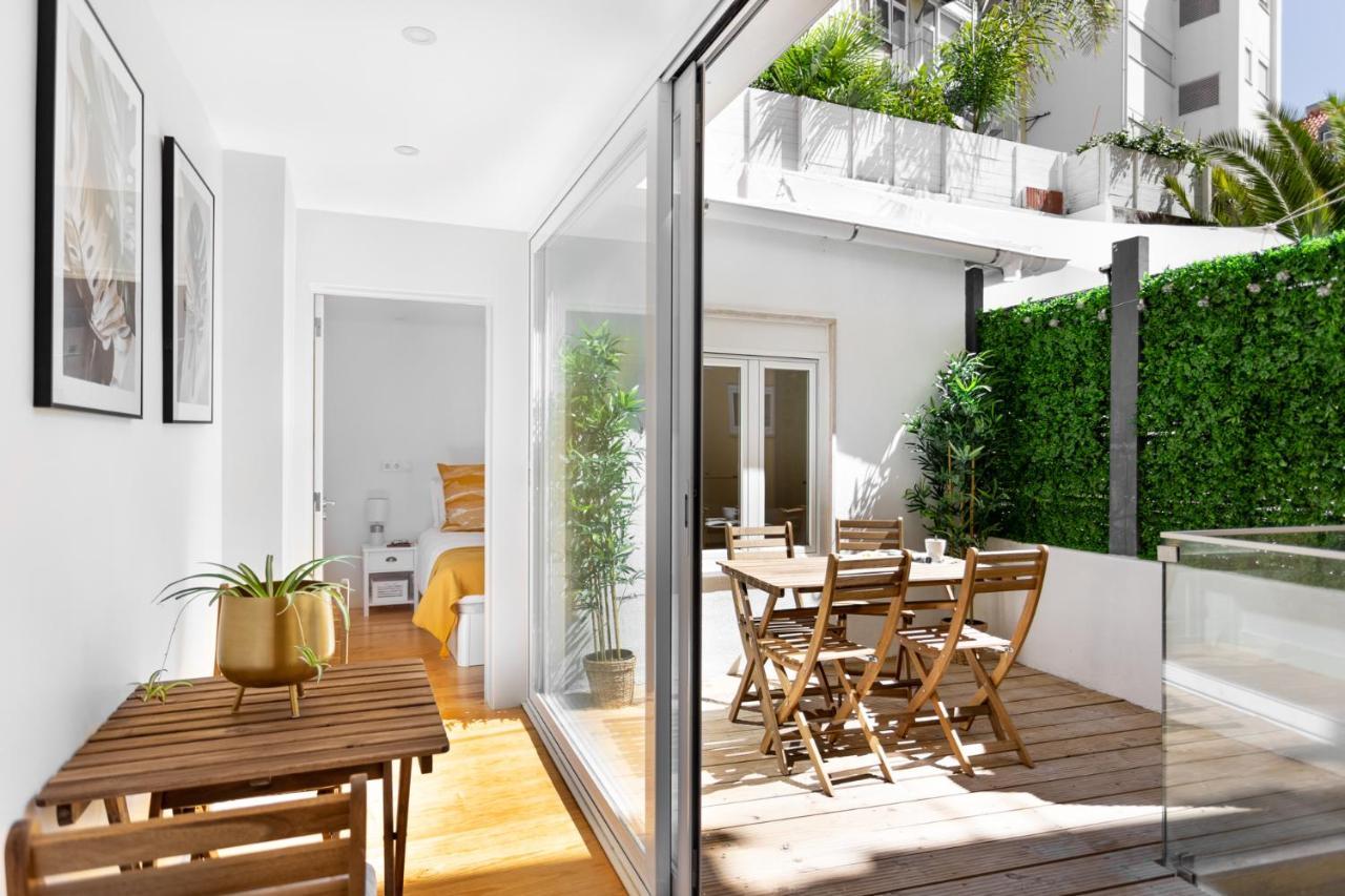 Joivy Principe Real 2Br Apt With Terrace Nearby Botanical Garden Of Lisboa Exterior foto